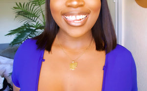Nigeria Map Necklace
